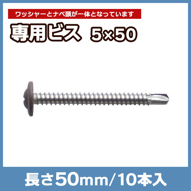 【NEOCUT WOOD】専用ビス5×50mm 10本入 SW50D