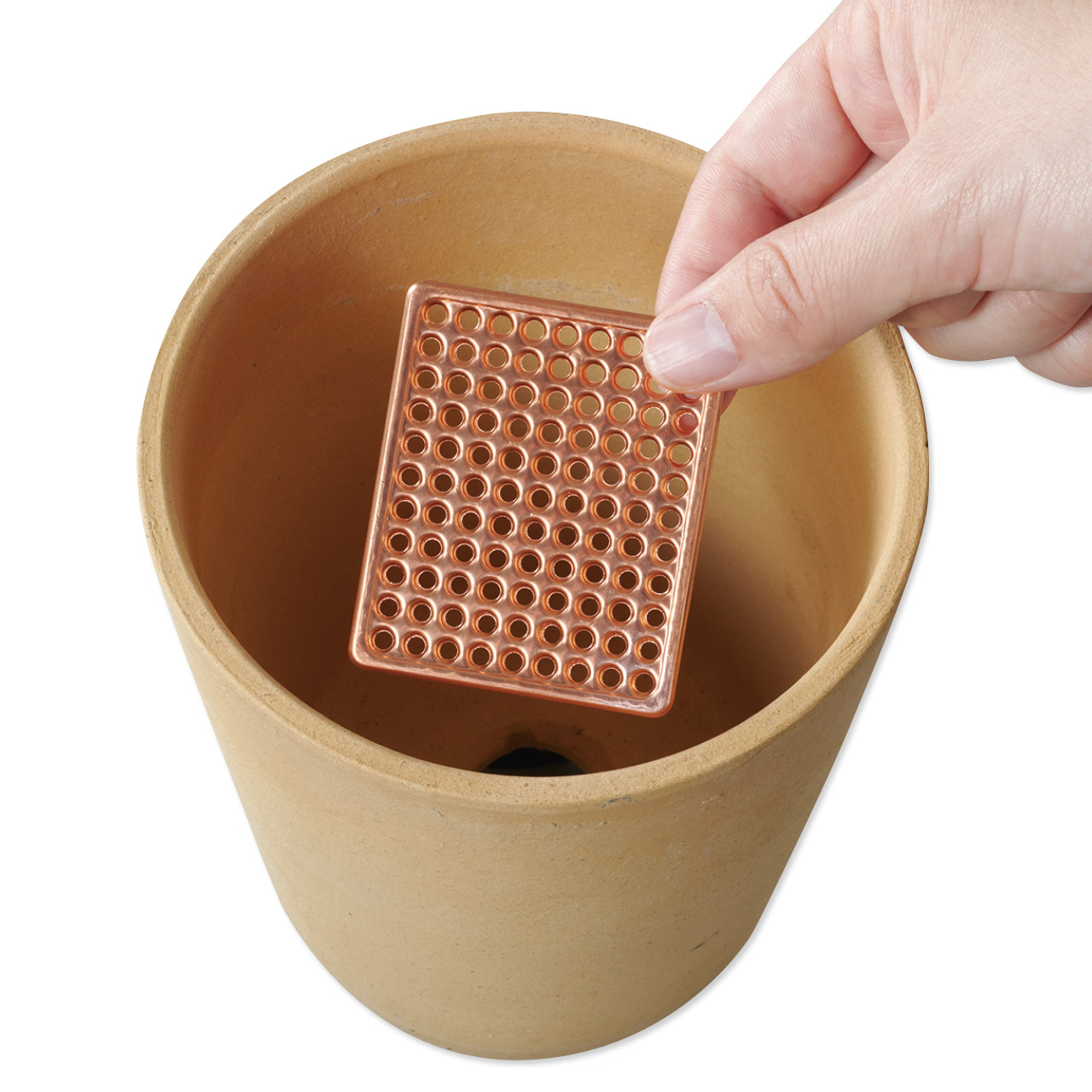 防虫銅底網画像