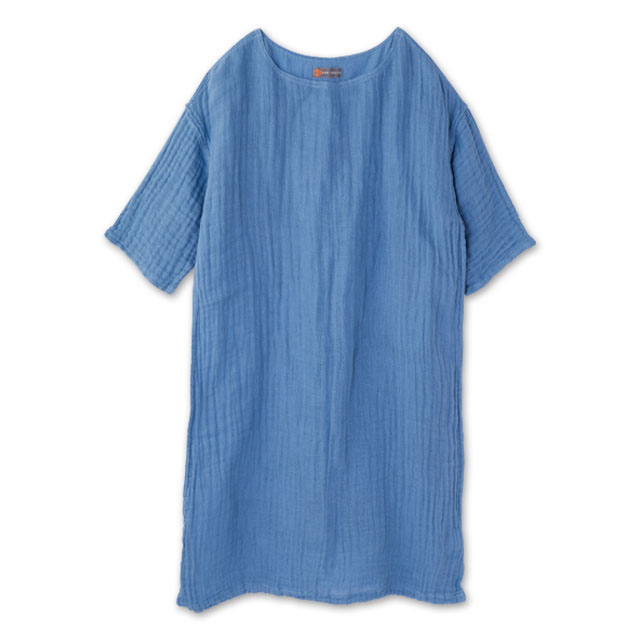 着心地のよい 蚊帳 かや 生地を使ったワンピース