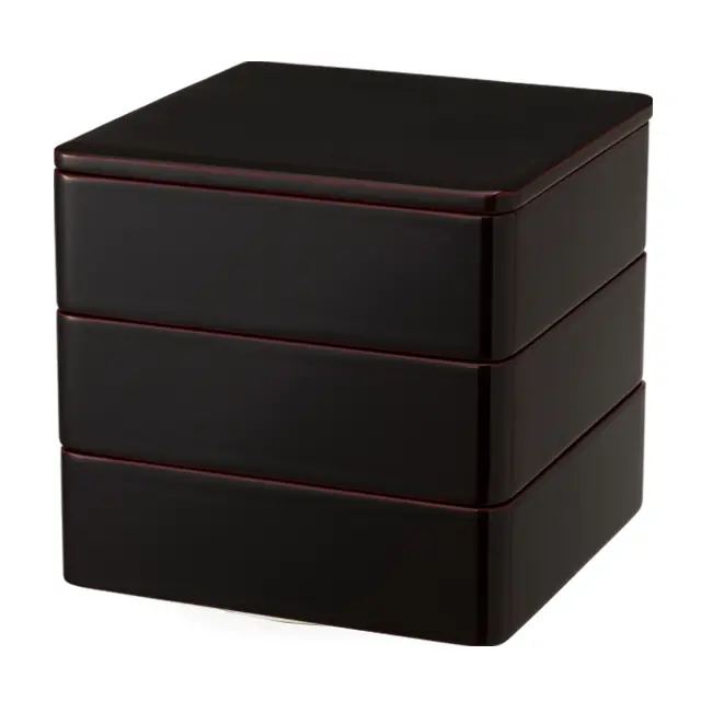 重箱三段（川連）/本溜内黒