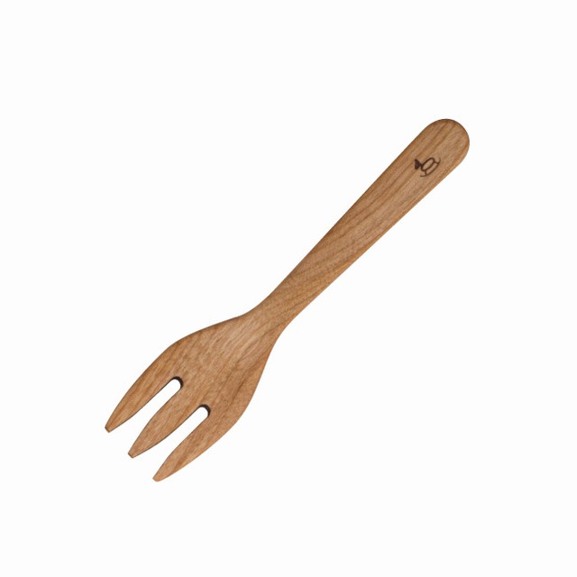 【北海道産の樺材使用】樺のフォーク　小