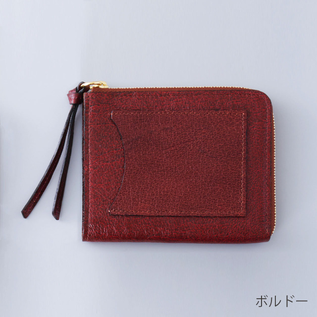 AW.Leather 二つ折りウォレット ブラック