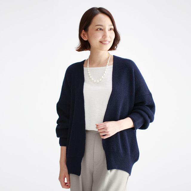 アワユキウール アゼカーディガン