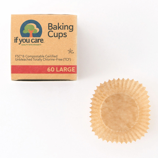 無漂白ベイキングカップ ラージ