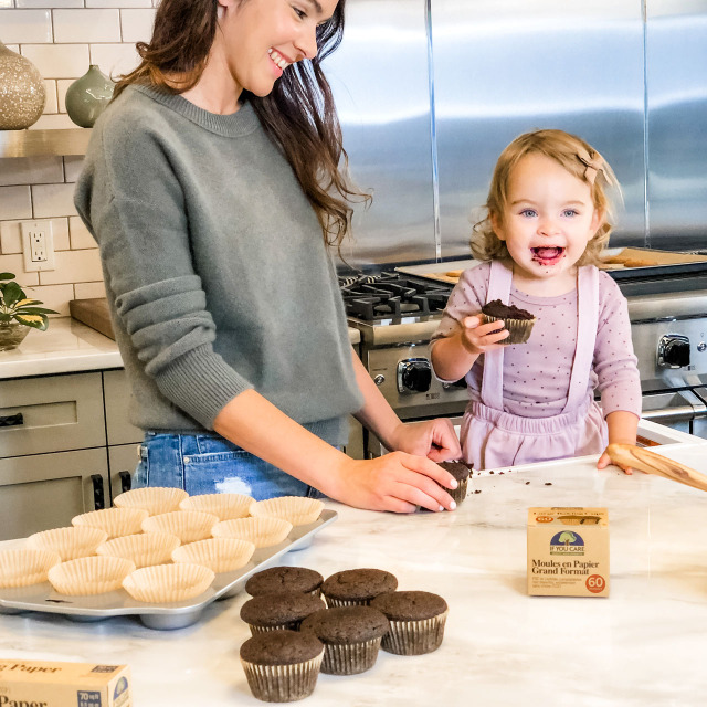 無漂白ベイキングカップ ラージ