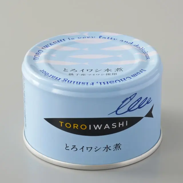 【千葉県・銚子産】とろイワシ水煮缶（砂糖不使用タイプ）