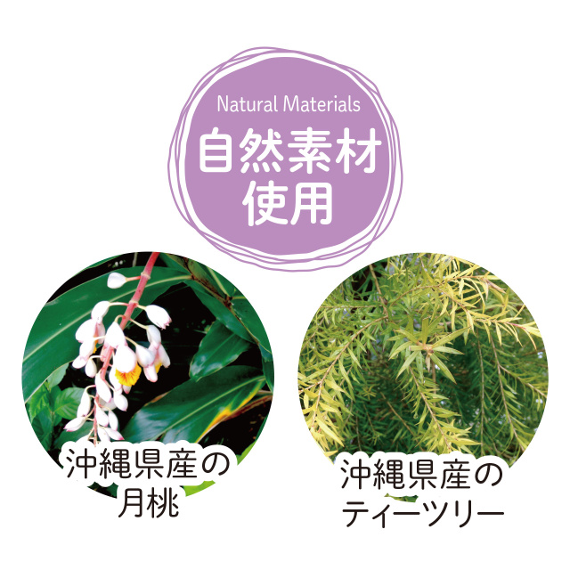 月桃&ティーツリーのケアクリーム