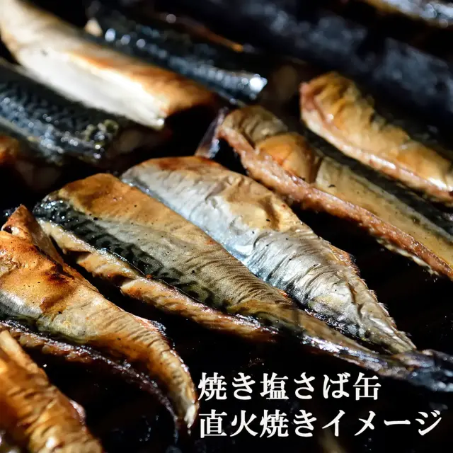 【国産寒鯖使用】焼き塩さば缶