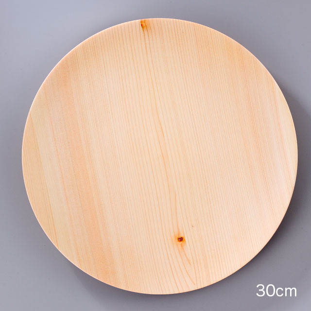 間伐材のお皿 ひのき