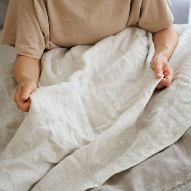 リネン三重ガーゼケットイメージ