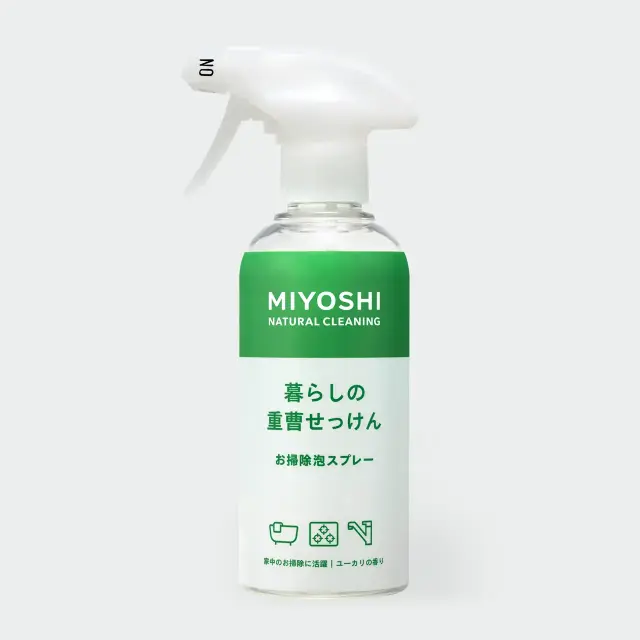 MIYOSHI　暮らしの重曹せっけん お掃除泡スプレー