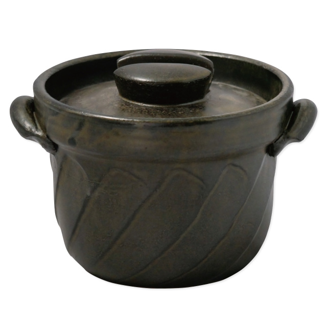 捻れ黒ごはん鍋