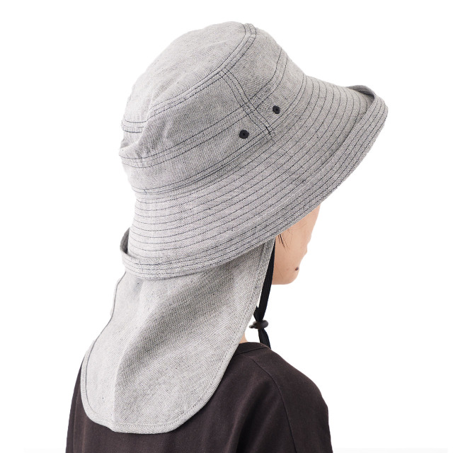 オーガニックコットン 麻混フェイス＆ネックガード