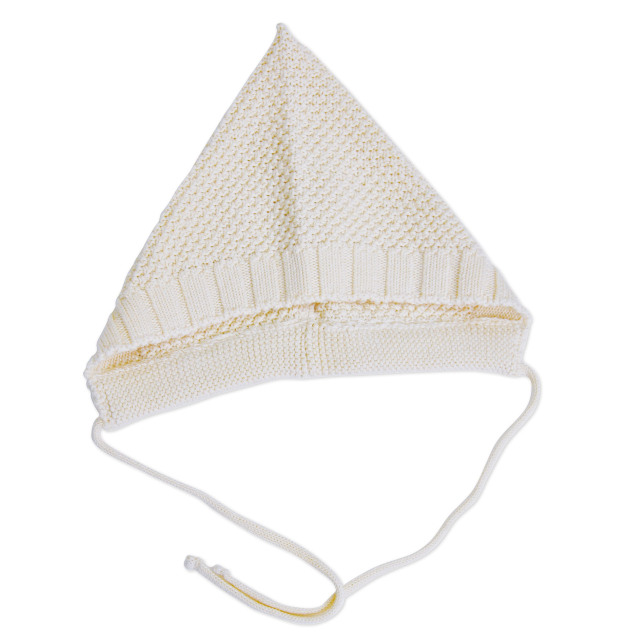 オーガニックコットンベビーボンネット画像