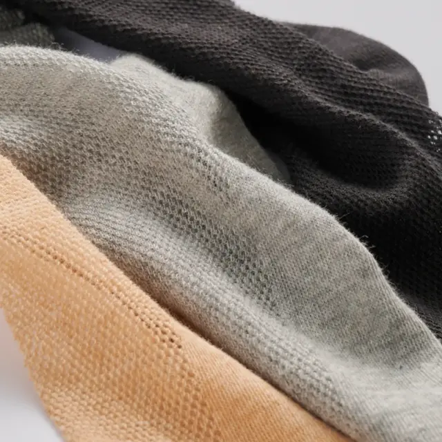 オーガニックコットン メッシュソックス