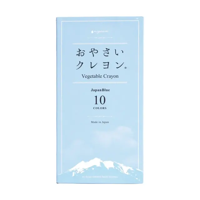 【米油とお野菜でつくった】おやさいクレヨンJapanBlue