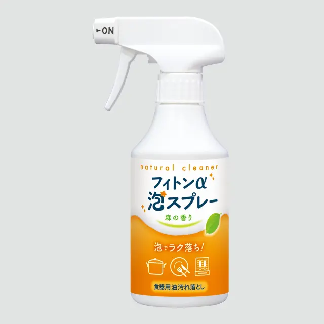 フィトンα泡スプレー　食器用油汚れ落とし