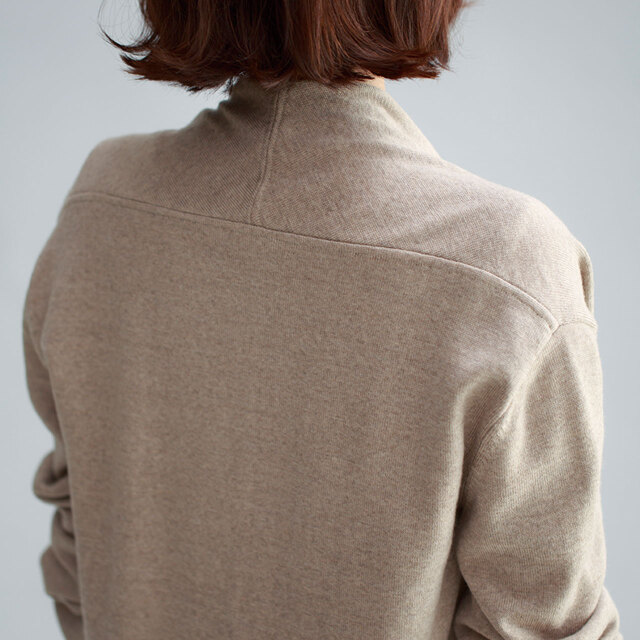 国産ニットサキハナロングカーディガン画像