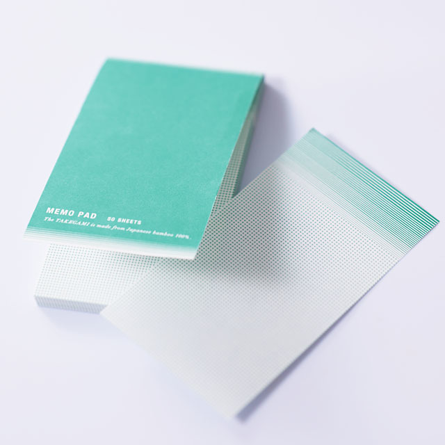 竹紙　MEMO PAD　ホワイト
