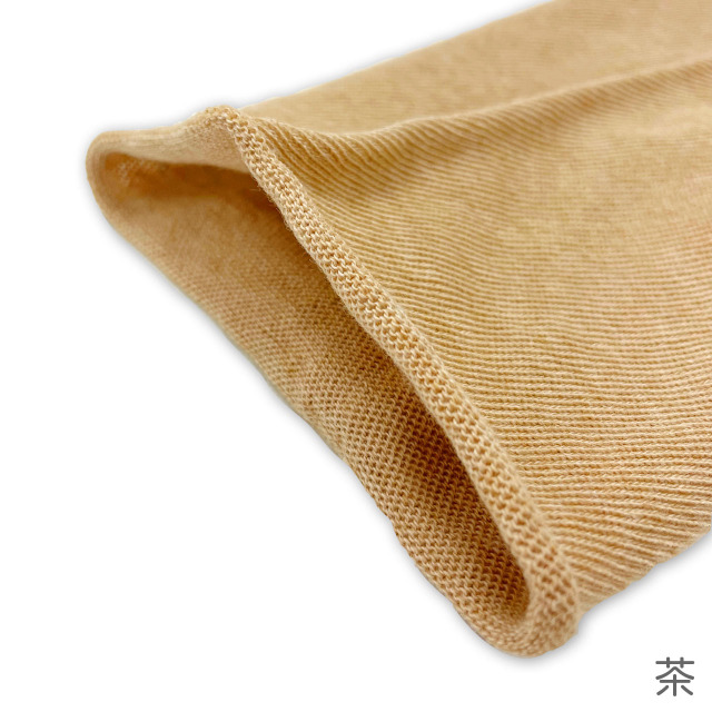 オーガ二ックコットン 裏糸・ゴムなしソックス