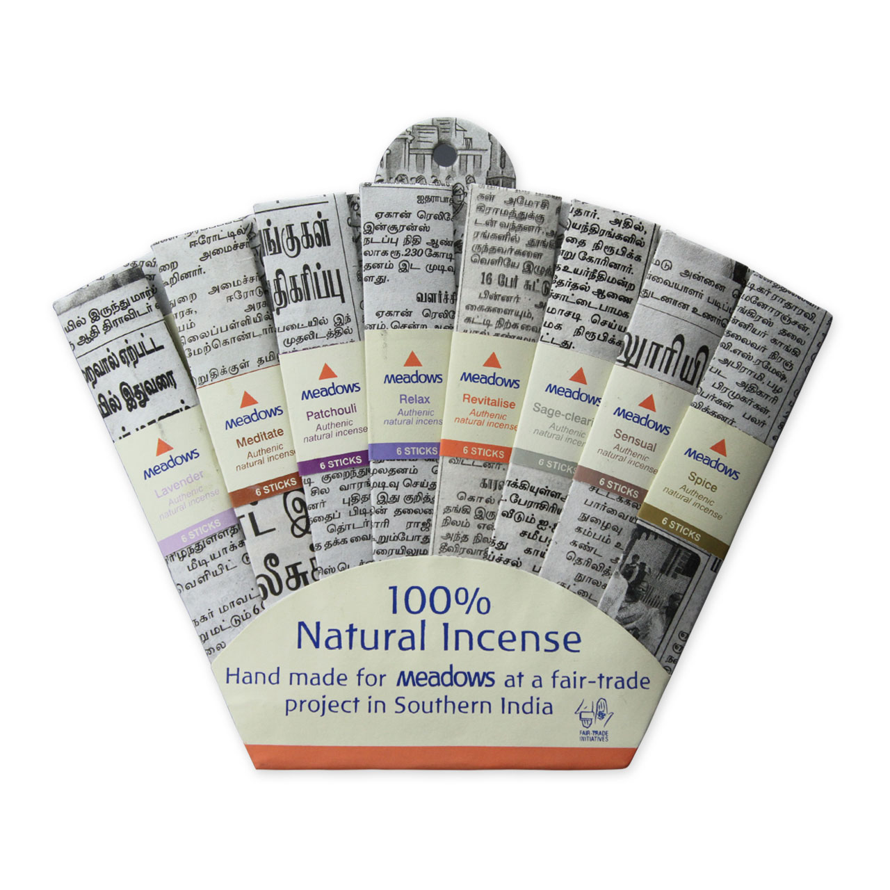 メドウズ（meadows）ナチュラルインセンスファンパック
