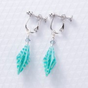 OrigamiJewelStarAnise四海波・イヤリング