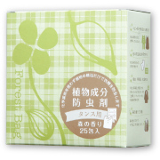 【衣類の防虫】 植物成分防虫剤タンス用　25包　森の香り【お得用】