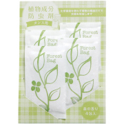 【衣類の防虫】 植物成分防虫剤タンス用4包 森の香り 【お試し用】