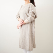 リネンのかっぽおり ナチュラル