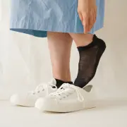 オーガニックコットンメッシュスニーカー丈ソックス