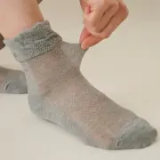 オーガニックコットン メッシュソックス
