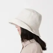 オーガニックコットン 麻混チューリップハット
