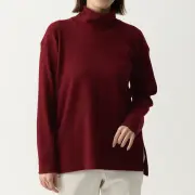 オーガニックコットンリブハイネック