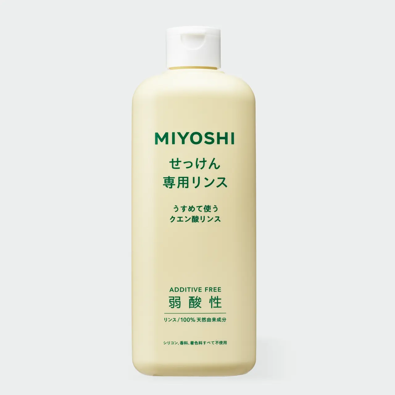 MIYOSHI　せっけん専用リンス　本体