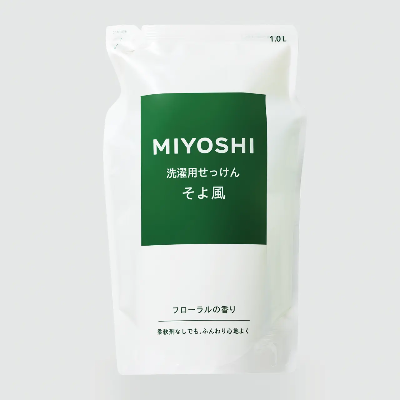 MIYOSHI　洗濯用せっけん そよ風　詰替