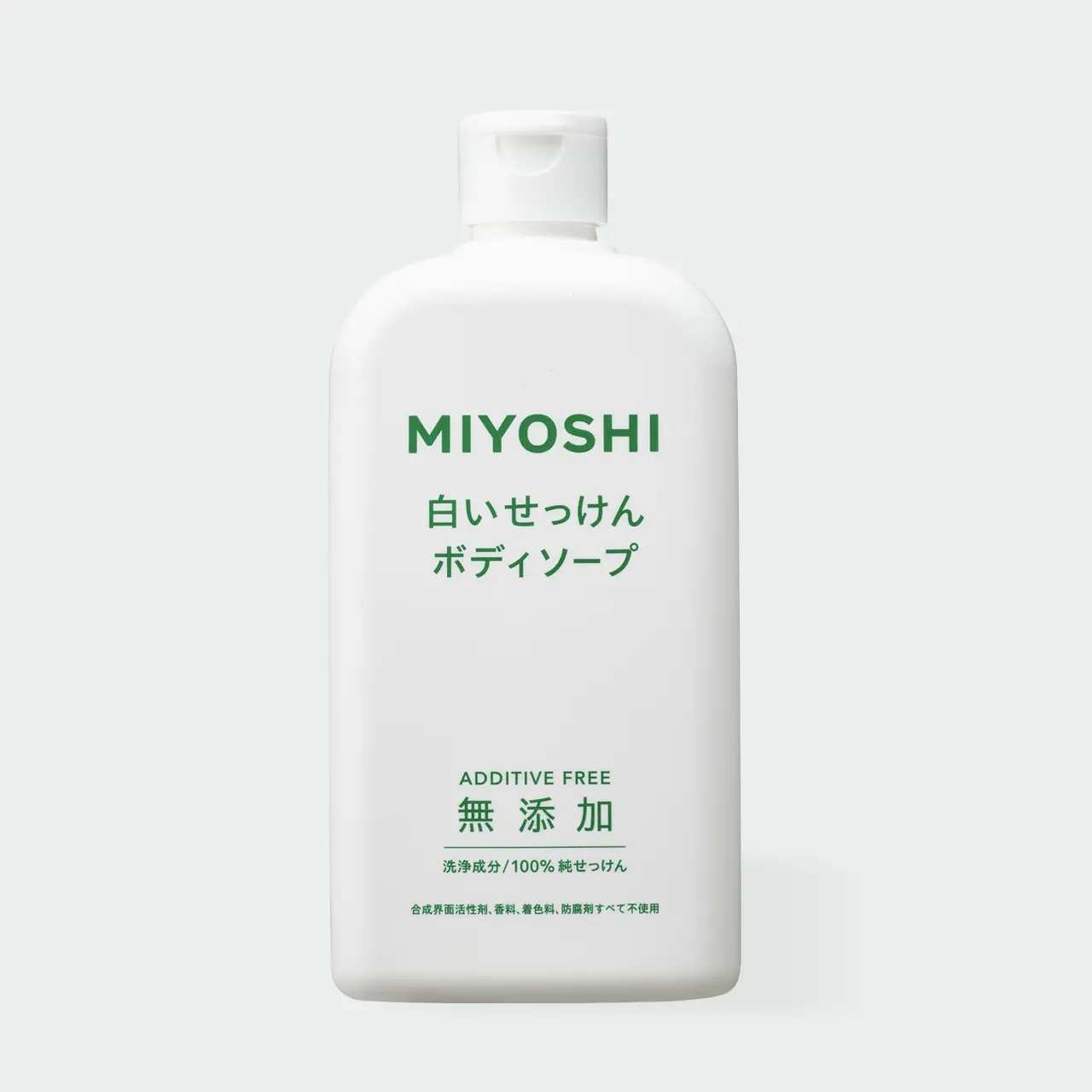 MIYOSHI 白いせっけんボディソープ 本体