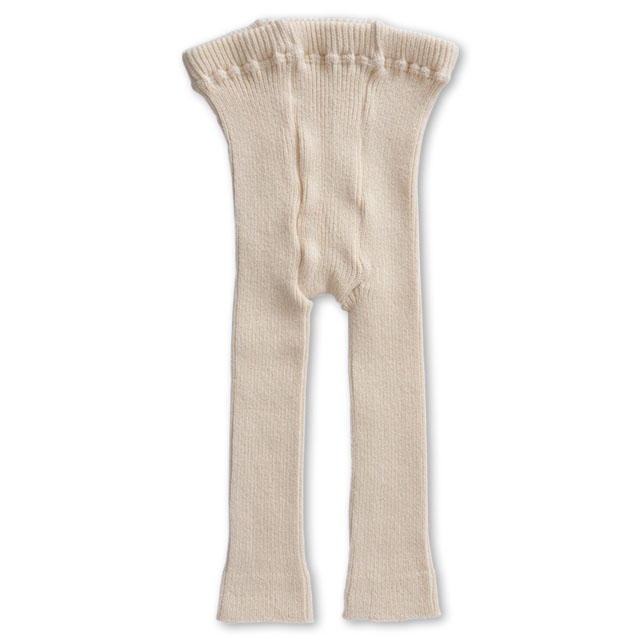 オーガニックコットン ベビーリブレギンス 80サイズ