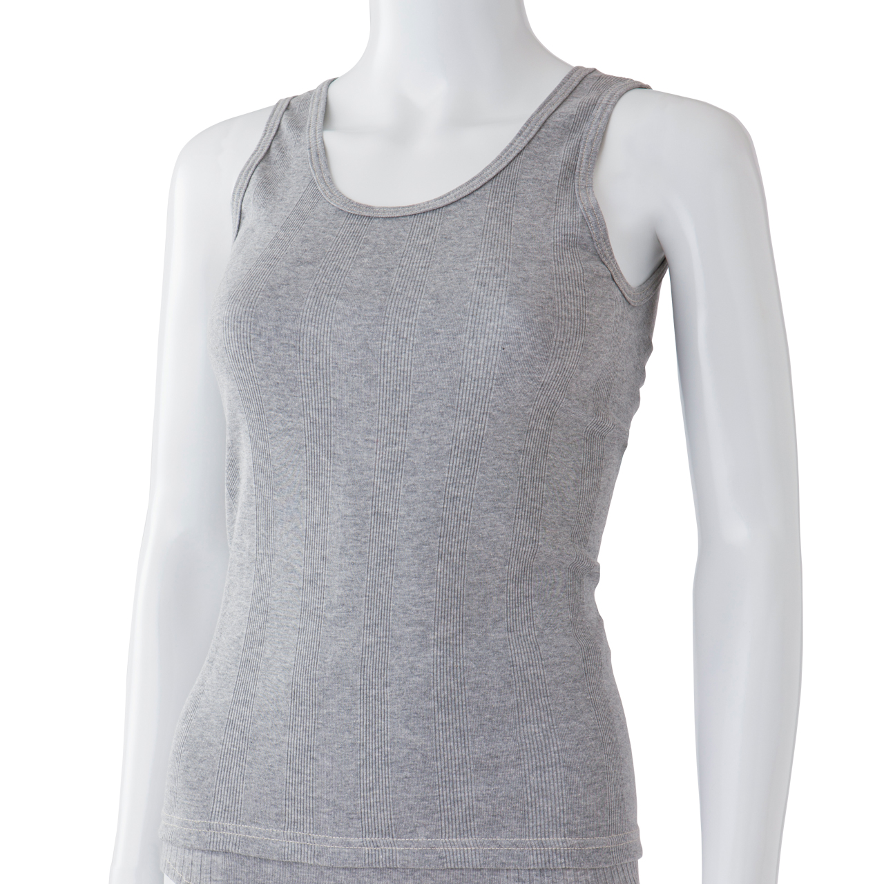 オーガニックコットン リブフライスタンクトップ