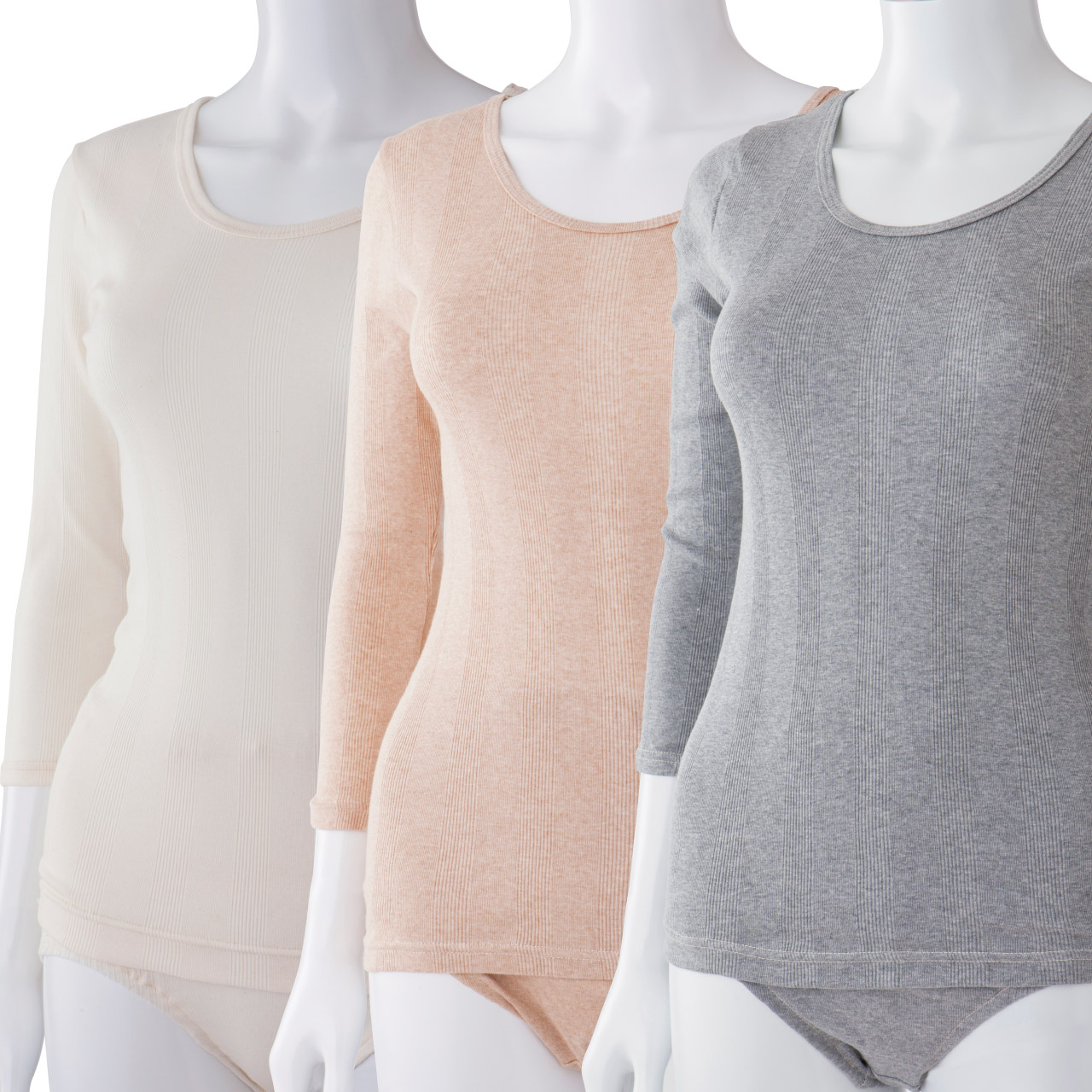 オーガニックコットンリブフライスインナー