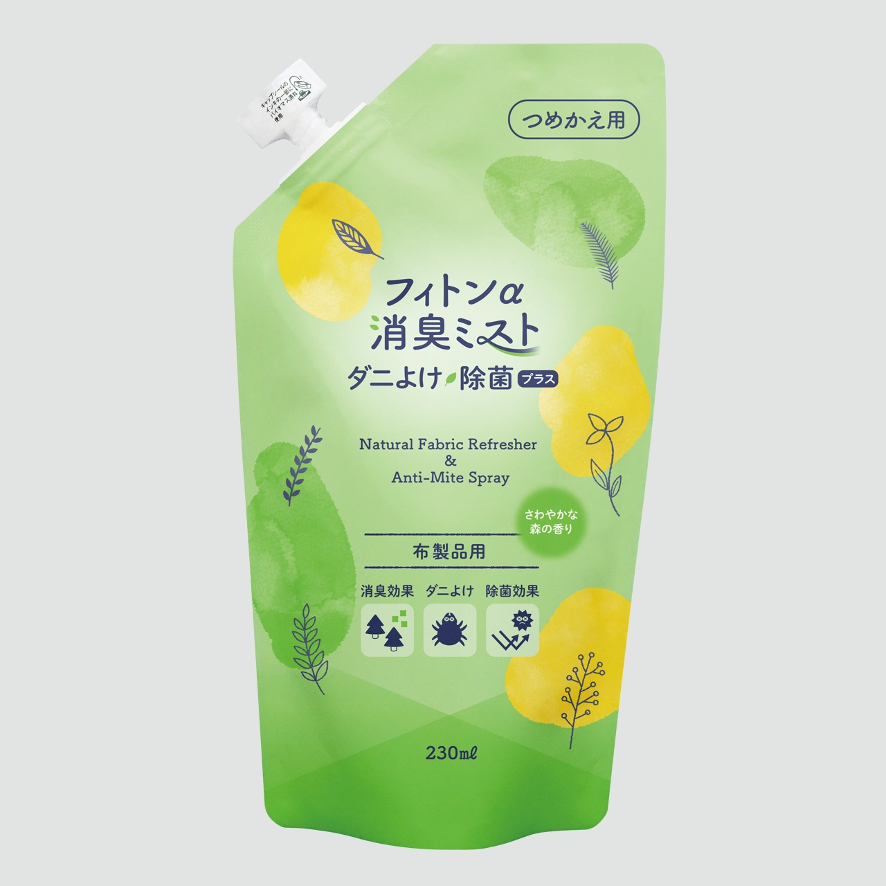 フィトンα消臭ミスト　ダニよけ・除菌プラス　詰替
