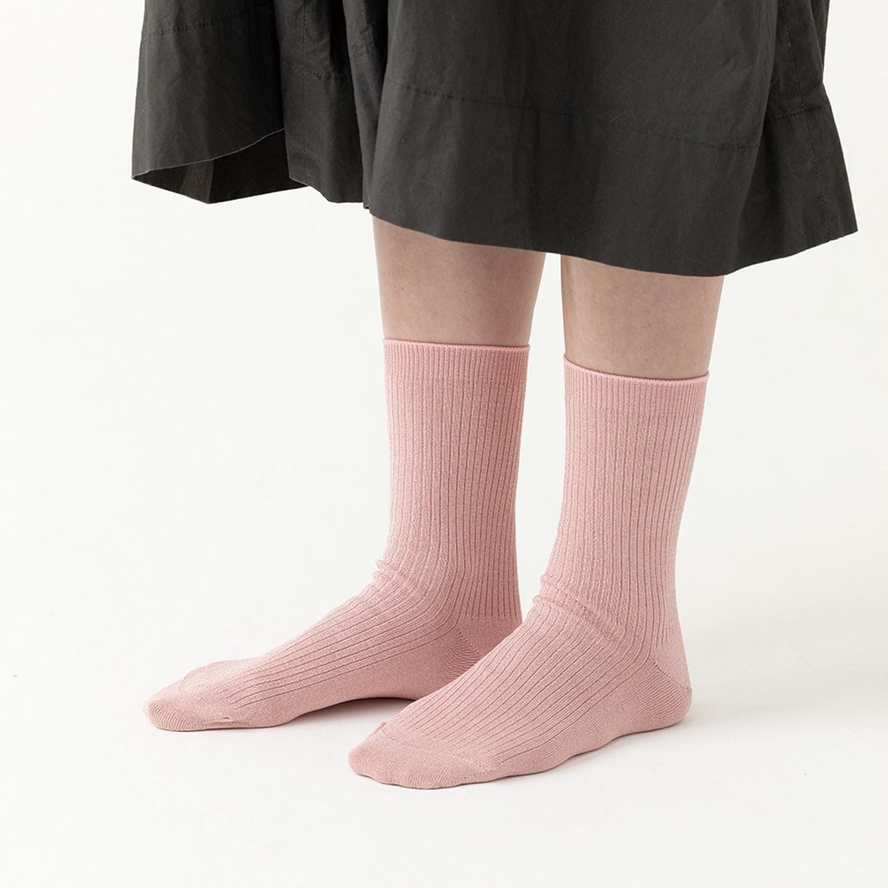 SASAWASHI ささ和紙 靴下 レディスリブ（22-24cm）