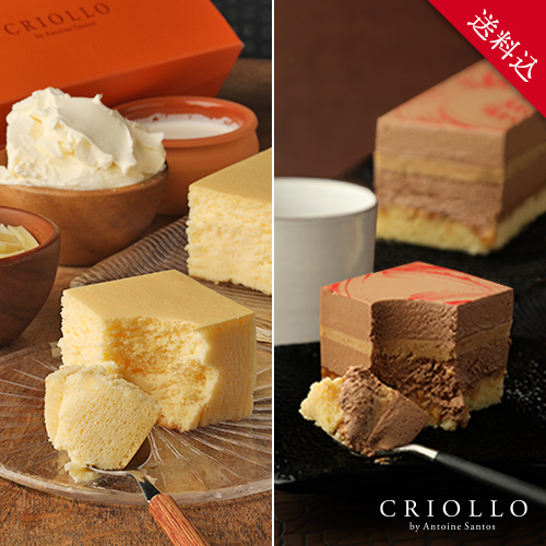 【送料込】【食べ比べセット】 幻のチーズケーキ と スリム・プラリネ・ノワゼット（ナッツのチョコレートケーキ）【糖質制限】【冷凍便】【朝9時までのご注文で当日出荷可】
