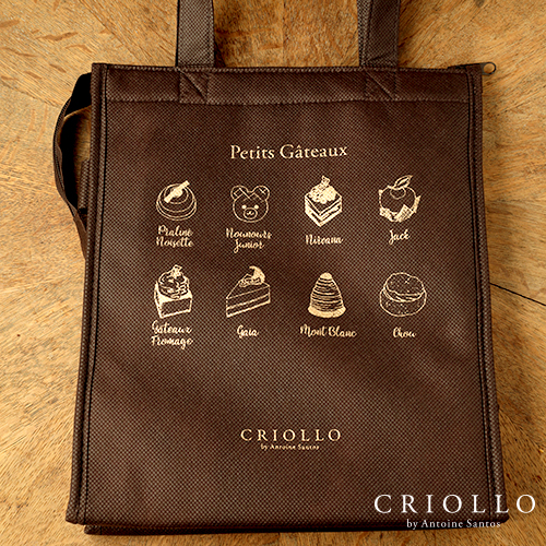 ギフトオプション】オリジナル保冷バッグ（茶中）【常温便・冷蔵便