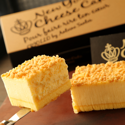 濃厚なめらかニューヨークチーズケーキ【レクタ（長方形ケーキ）】【冷凍便】【朝9時までのご注文で当日出荷可】