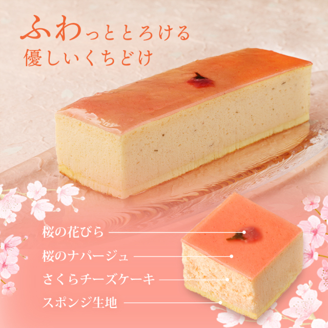 さくらチーズケーキ