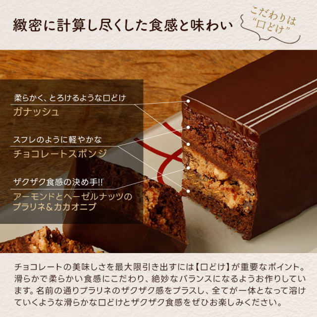 トレゾー・プラリネ・ザクザク