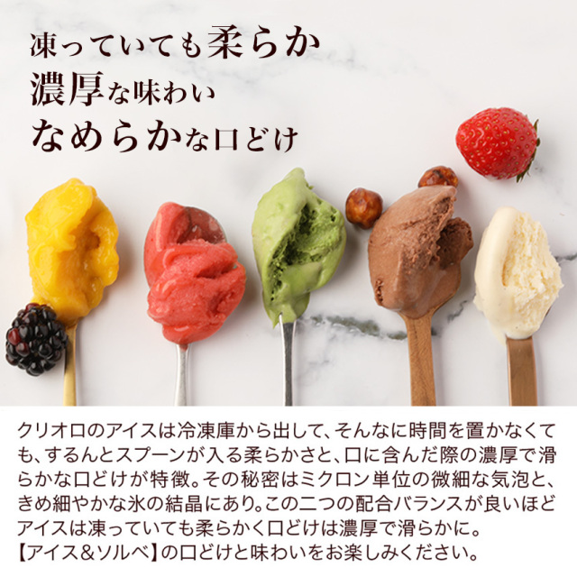 アイス 6個セット（ピスターシュ/フレーズ/バニラ/ショコラ/プラリネ