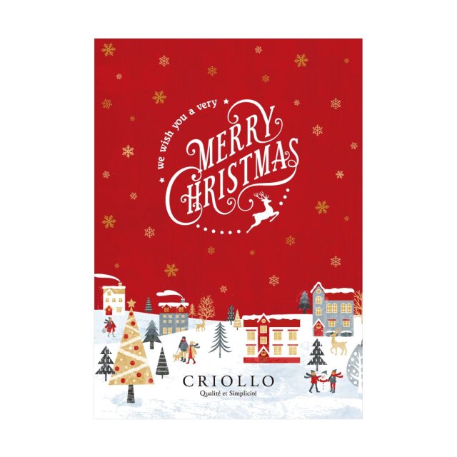 【カード】クリスマスカード Sサイズ（Merry Christmas)※商品同梱専用オプション※12月26日までのお届け