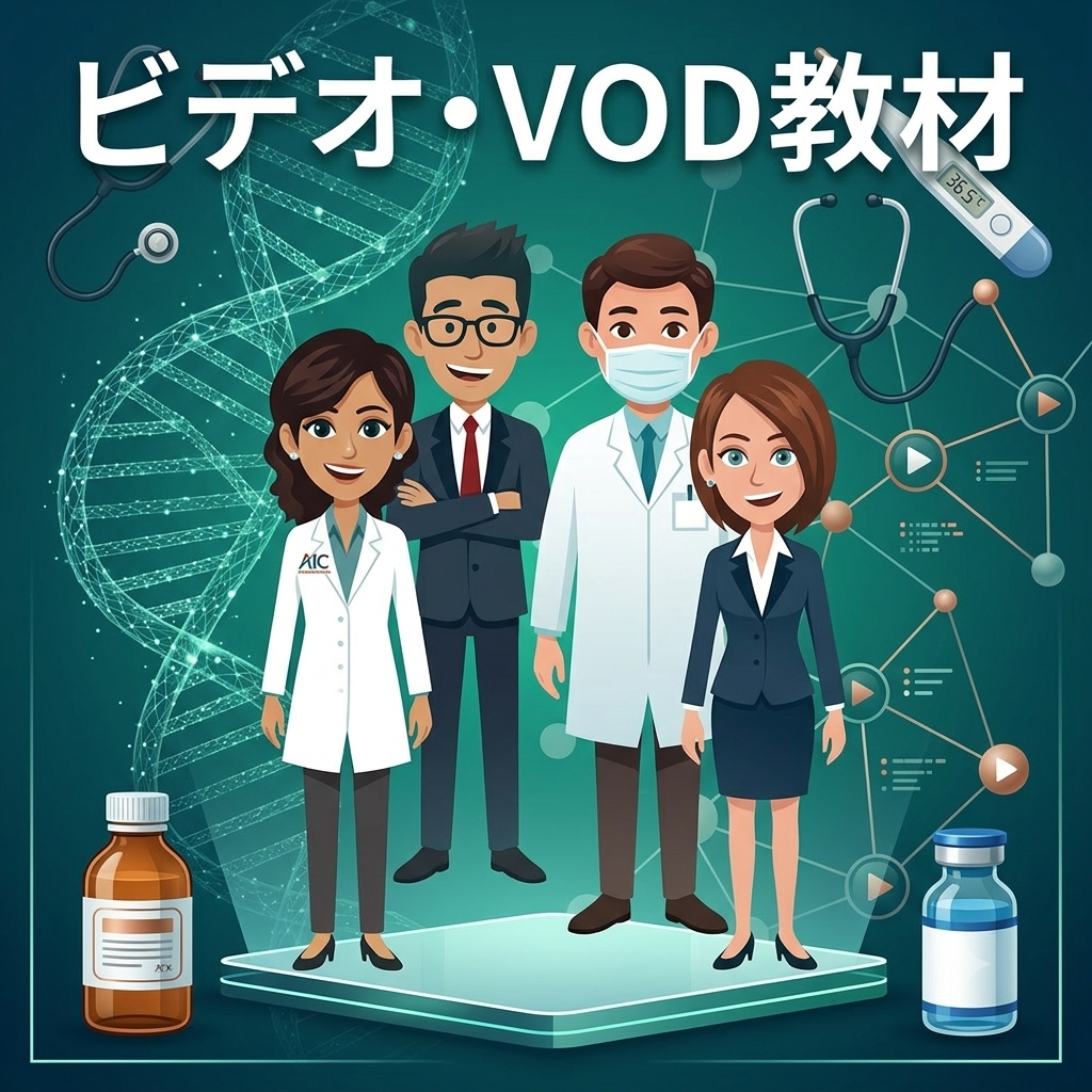 【アニメーションで学ぶ】社内教育用ビデオ教材 GMP～概要編～（全43話）