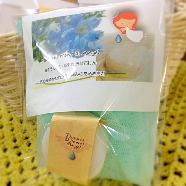 洗顔石けん天使の雫ミニ【ecoらーる】